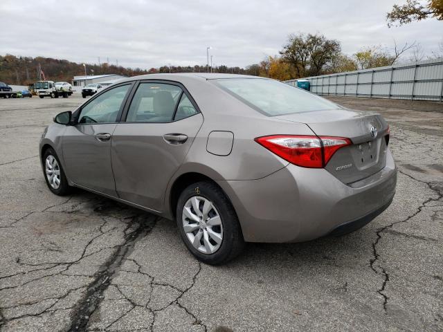 Photo 3 from auction – 2014 TOYOTA COROLLA L with VIN 5YFBURHEXEP094452