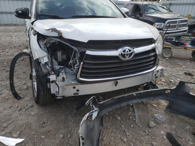 Photo 9 from auction – 2015 TOYOTA HIGHLANDER with VIN 5TDDKRFH2FS214152