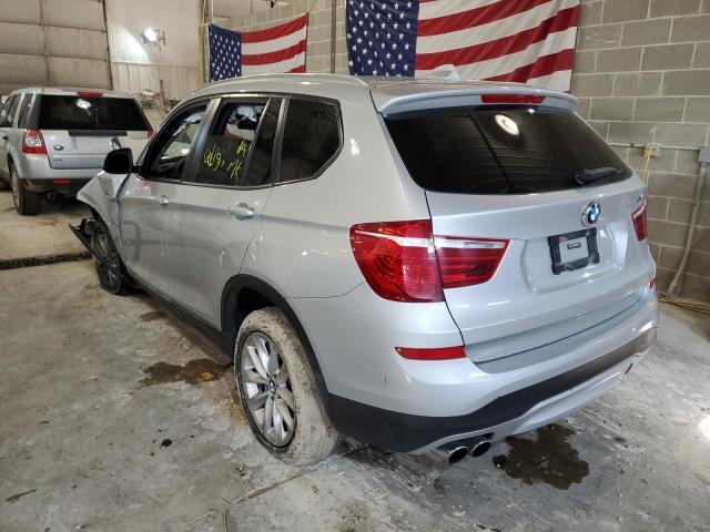Photo 3 from auction – 2017 BMW X3 XDRIVE2 with VIN 5UXWX9C56H0D99057
