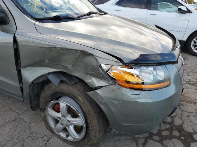 Photo 9 from auction – 2008 HYUNDAI SANTA FE G with VIN 5NMSG73D88H202690