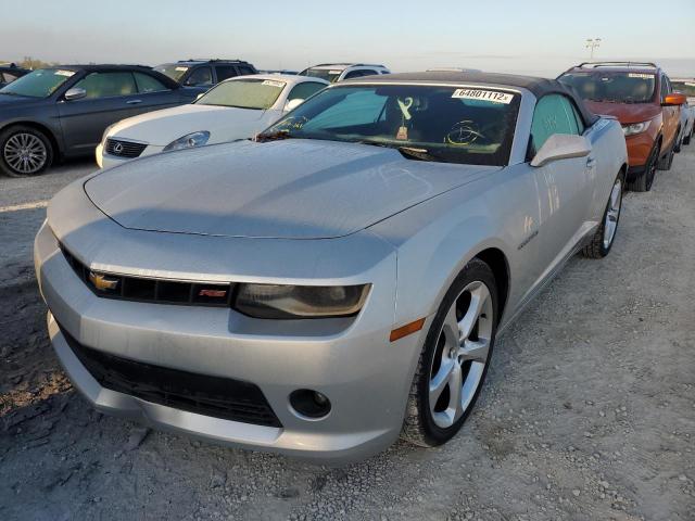 Photo 2 from auction – 2015 CHEVROLET CAMARO LT with VIN 2G1FD3D33F9275731