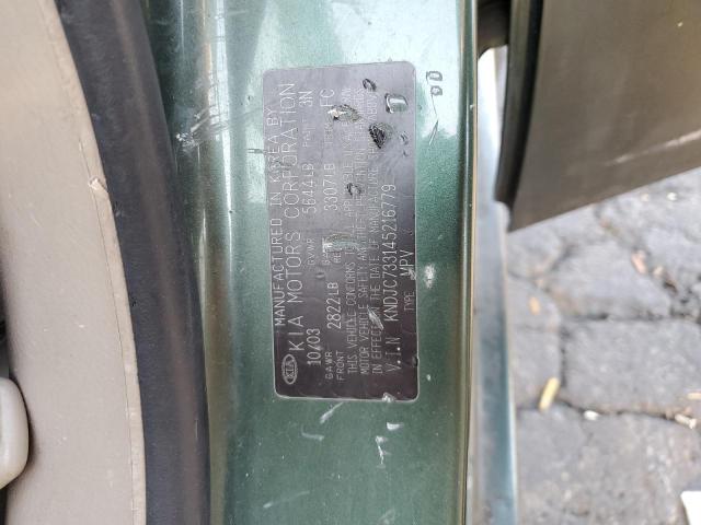 Photo 10 from auction – 2004 KIA SORENTO EX with VIN KNDJC733145216779