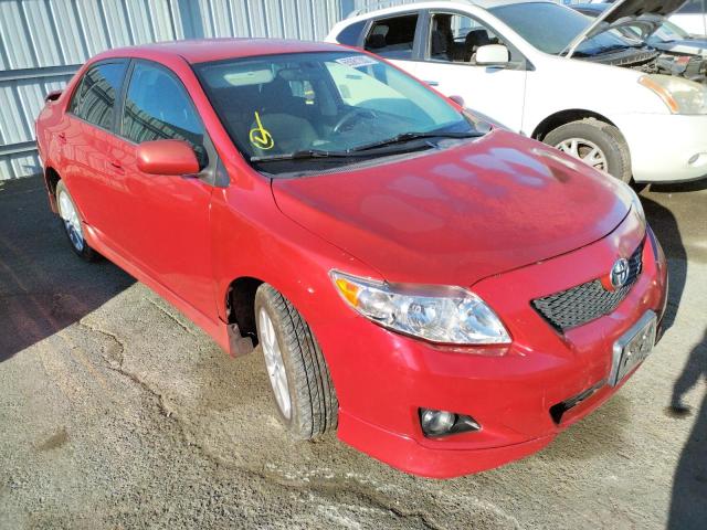 TOYOTA COROLLA BA 2009 with VIN 1NXBU40E69Z132939 - Photo from auction