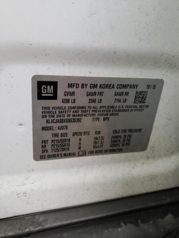 Photo 10 from auction – 2016 BUICK ENCORE with VIN KL4CJASBXGB535392