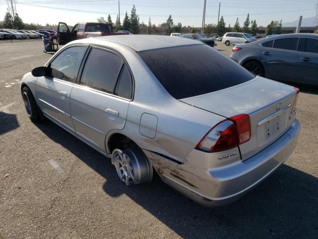 Photo 3 from auction – 2002 HONDA CIVIC LX with VIN 2HGES15562H520231
