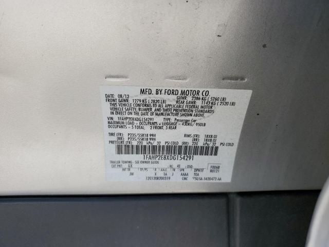 Photo 10 from auction – 2013 FORD TAURUS SEL with VIN 1FAHP2E8XDG154291