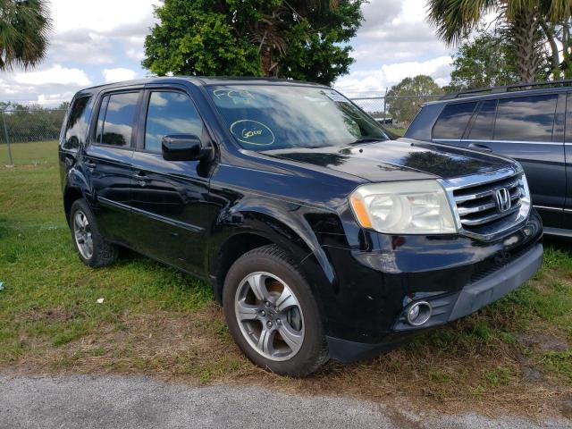 HONDA PILOT SE 2015 with VIN 5FNYF3H35FB026783 - Photo from auction