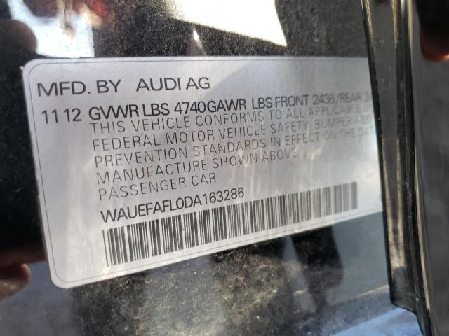 Photo 10 from auction – 2013 AUDI A4 PREMIUM with VIN WAUEFAFL0DA163286