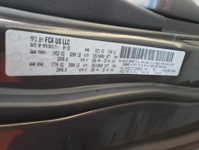 Photo 10 from auction – 2018 DODGE DURANGO R/ with VIN 1C4SDHCT7JC495542