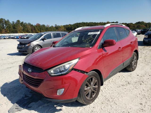 Photo 2 from auction – 2014 HYUNDAI TUCSON GLS with VIN KM8JU3AG4EU930646