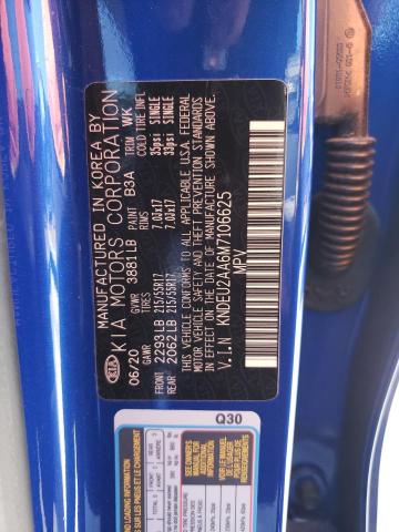 Photo 10 from auction – 2021 KIA SELTOS S with VIN KNDEU2AA6M7106625