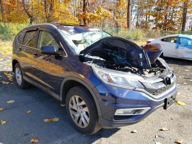 HONDA CR-V EXL 2015 with VIN 2HKRM4H79FH663647 - Photo from auction