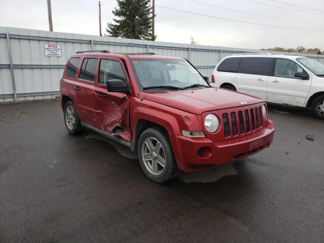 JEEP PATRIOT SP 2008 with VIN 1J8FT28W08D551600 - Photo from auction
