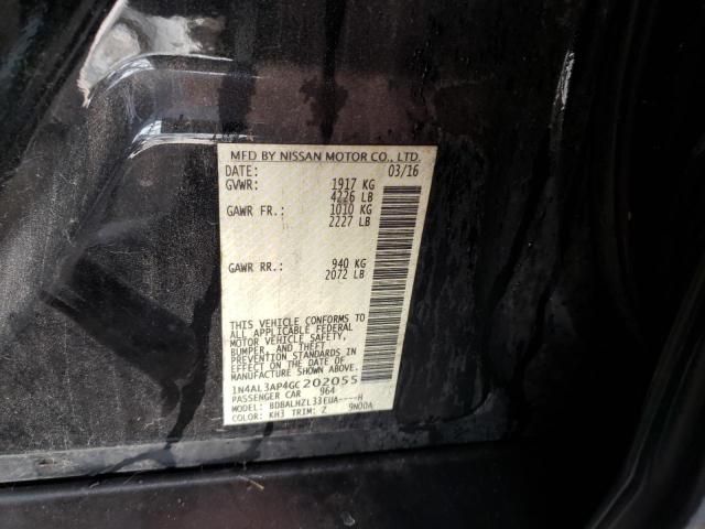 Photo 10 from auction – 2016 NISSAN ALTIMA 2.5 with VIN 1N4AL3AP4GC202055