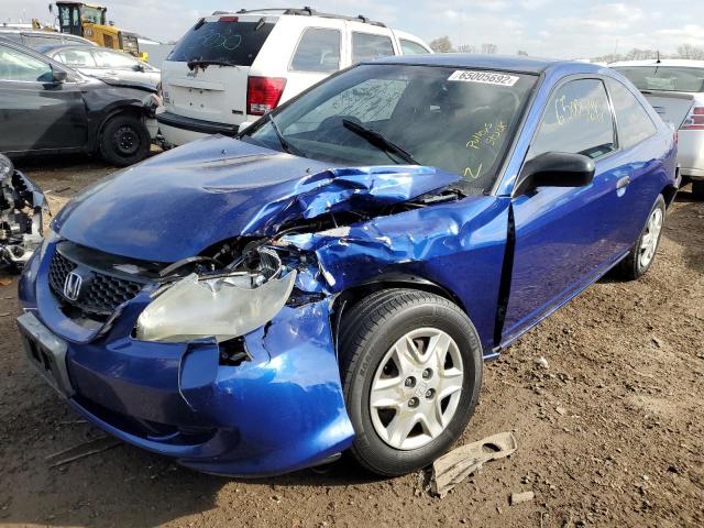 Photo 2 from auction – 2004 HONDA CIVIC DX V with VIN 1HGEM22144L078377