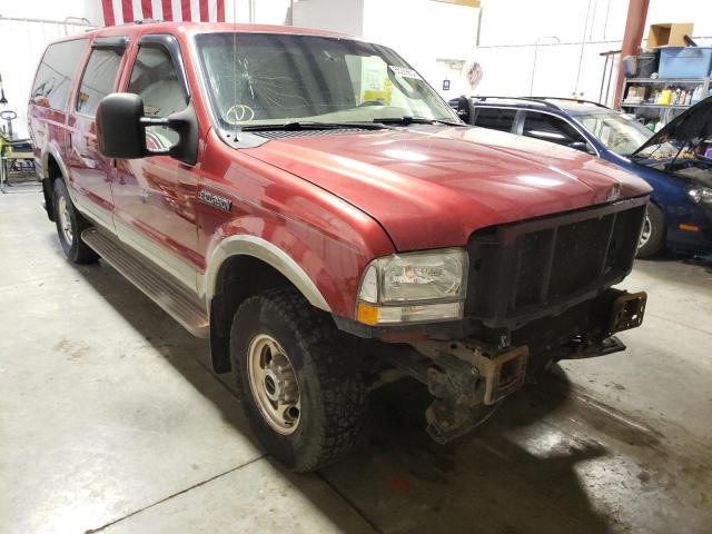 FORD EXCURSION 2004 with VIN 1FMSU45P14EB01627 - Photo from auction