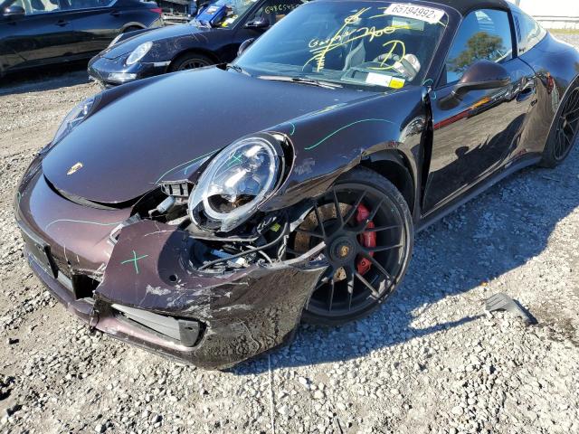 Photo 9 from auction – 2017 PORSCHE 911 TARGA with VIN WP0BB2A91HS137055