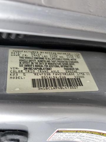 Photo 10 from auction – 2011 NISSAN VERSA S with VIN 3N1BC1AP4BL473507