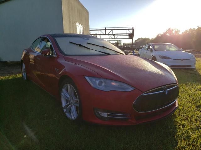 TESLA MODEL S 2014 with VIN 5YJSA1H17EFP54949 - Photo from auction