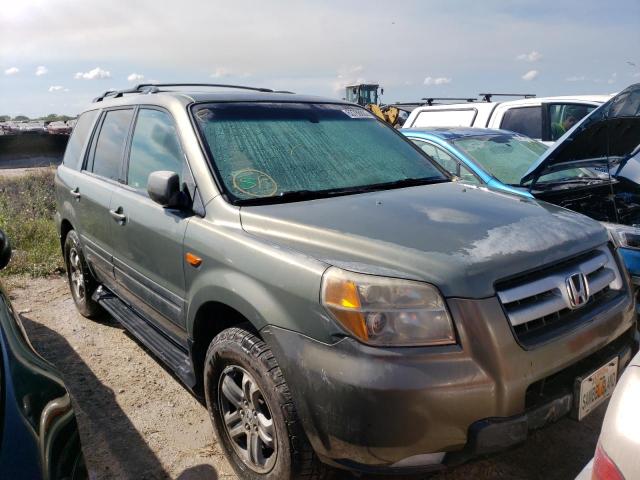 HONDA PILOT EXL 2008 with VIN 5FNYF18648B007742 - Photo from auction