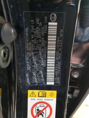 Photo 10 from auction – 2016 LEXUS ES 350 with VIN 58ABK1GG6GU021759