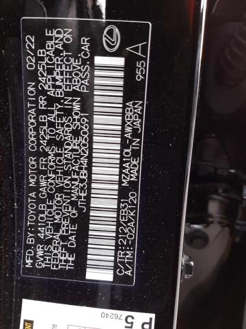 Photo 10 from auction – 2020 LEXUS UX 200 BAS with VIN JTHE3JBH4N2050691