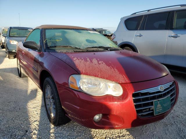Photo 1 from auction – 2004 CHRYSLER SEBRING LX with VIN 1C3EL55R74N256456