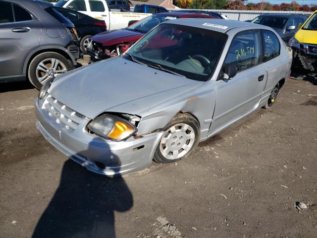 Photo 2 from auction – 2003 HYUNDAI ACCENT GL with VIN KMHCG35C03U266429