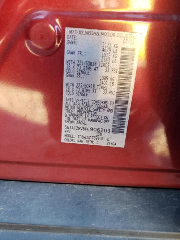 Photo 10 from auction – 2015 NISSAN ROGUE S with VIN 5N1AT2MV6FC906203