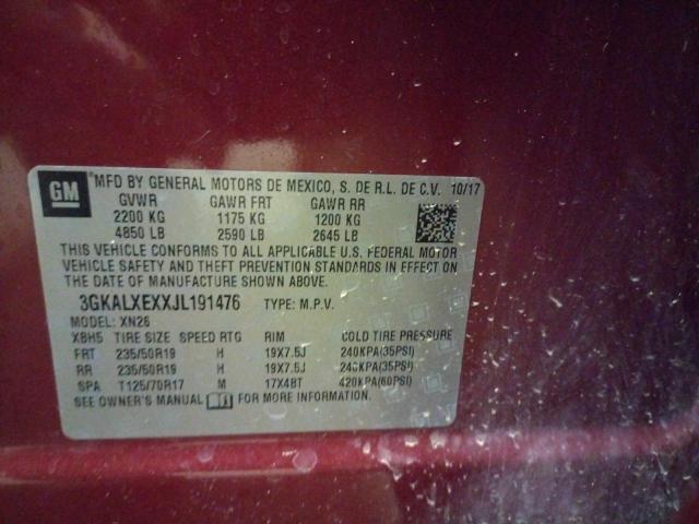 Photo 10 from auction – 2018 GMC TERRAIN DE with VIN 3GKALXEXXJL191476