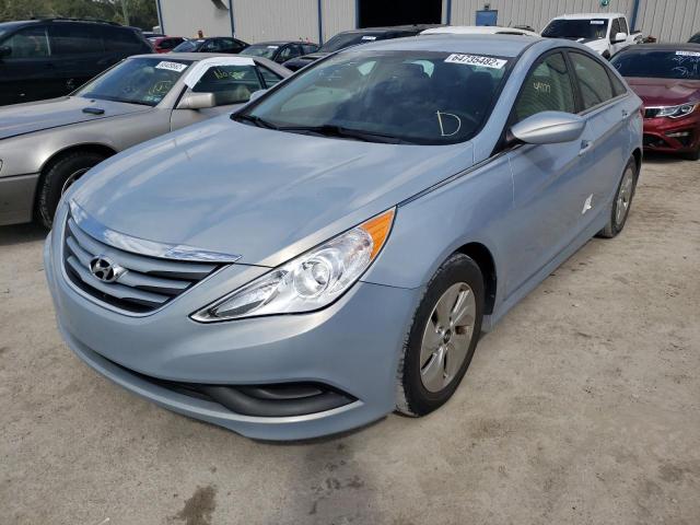 Photo 2 from auction – 2014 HYUNDAI SONATA GLS with VIN 5NPEB4AC4EH822987