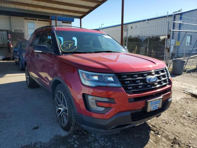 Photo 1 from auction – 2016 FORD EXPLORER S with VIN 1FM5K8GTXGGC53452