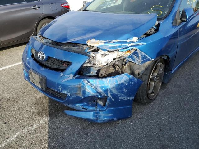 Photo 9 from auction – 2010 TOYOTA COROLLA BA with VIN 1NXBU4EE6AZ309194