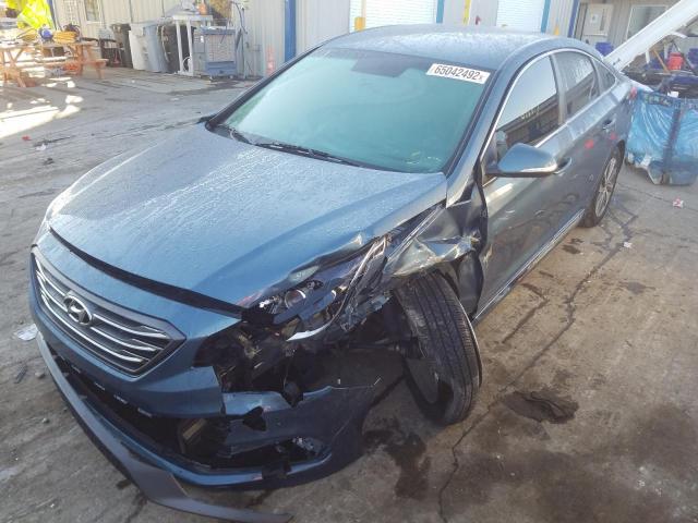 Photo 2 from auction – 2016 HYUNDAI SONATA SPO with VIN 5NPE34AF3GH325407