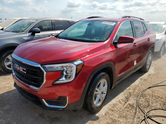 Photo 2 from auction – 2022 GMC TERRAIN SL with VIN 3GKALMEV9NL131174