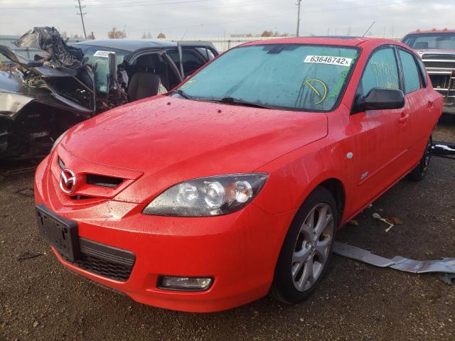 Photo 2 from auction – 2008 MAZDA 3 HATCHBAC with VIN JM1BK343781793652