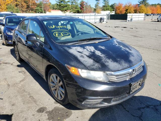 HONDA CIVIC EX 2012 with VIN 2HGFB2F88CH594724 - Photo from auction