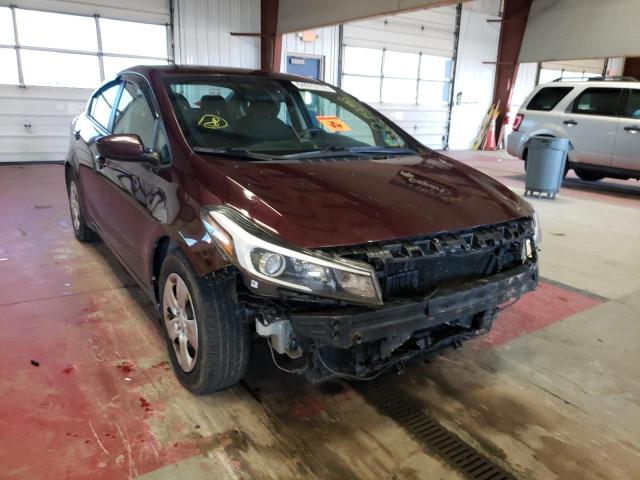 KIA FORTE LX 2017 with VIN 3KPFL4A78HE105974 - Photo from auction