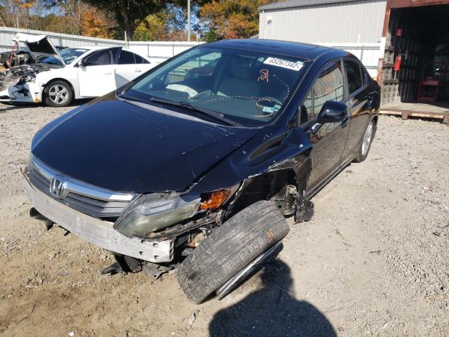 Photo 2 from auction – 2012 HONDA CIVIC EX with VIN 2HGFB2F81CH589851