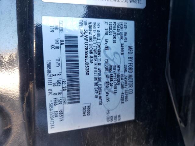 Photo 10 from auction – 2006 LINCOLN NAVIGATOR with VIN 5LMFU28586LJ05380