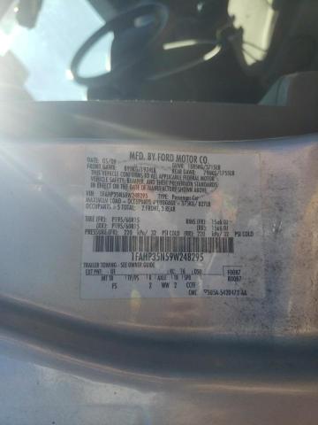 Photo 10 from auction – 2009 FORD FOCUS SE with VIN 1FAHP35N59W248295