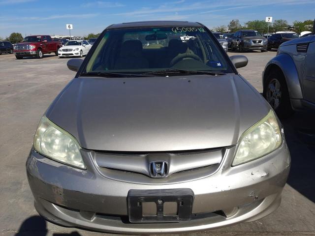 Photo 5 from auction – 2005 HONDA CIVIC EX with VIN 2HGES26735H563841