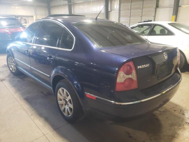Photo 3 from auction – 2003 VOLKSWAGEN PASSAT GLS with VIN WVWPD63BX3E306357