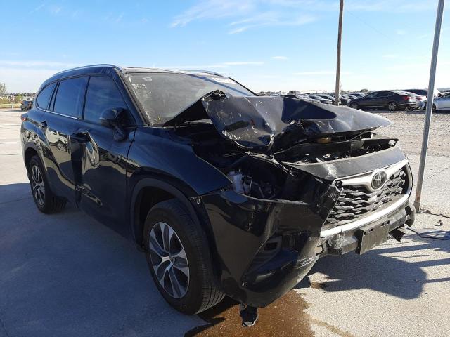 Photo 1 from auction – 2021 TOYOTA HIGHLANDER with VIN 5TDGZRAH6MS040728