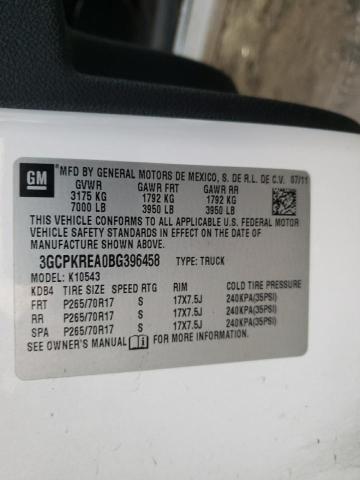 Photo 10 from auction – 2011 CHEVROLET SILV1500 2 with VIN 3GCPKREA0BG396458