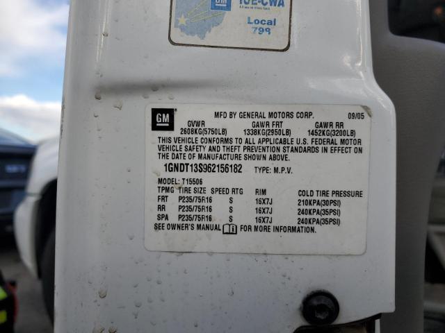 Photo 10 from auction – 2006 CHEVROLET TRAILBLAZE with VIN 1GNDT13S962156182