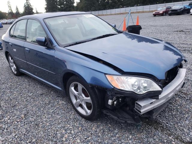SUBARU LEGACY 2.5 2009 with VIN 4S3BL616597214914 - Photo from auction