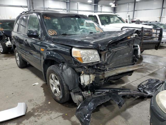 HONDA PILOT EXL 2007 with VIN 5FNYF18697B024826 - Photo from auction