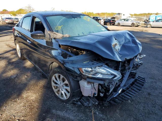NISSAN SENTRA S 2019 with VIN 3N1AB7AP3KL605304 - Photo from auction