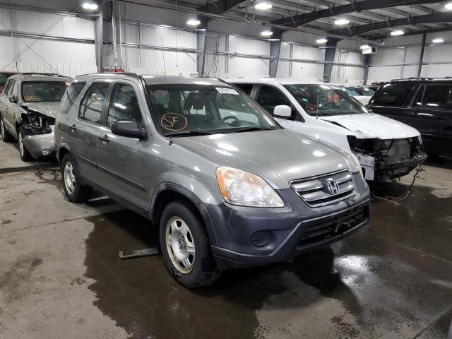 HONDA CR-V LX 2006 with VIN JHLRD78596C009441 - Photo from auction